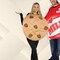 Milk and Cookie Adult Couples Costume Set Food Tunics Funny Halloween Party Outfit